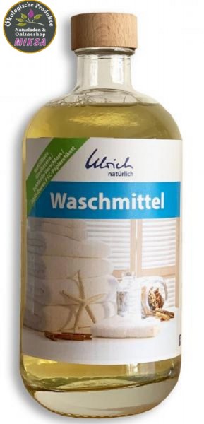 Ulrich natürlich Waschmittel 500 ml Glasflasche