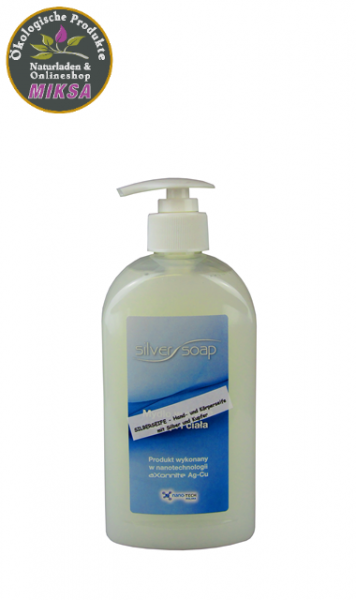 SILBERSEIFE - Hand- und Körperseife mit Silber und Kupfer