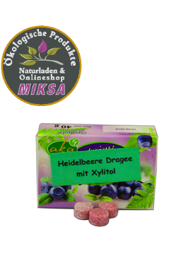 Xylitol-Heidelbeer-Dragee 0% Zucker
