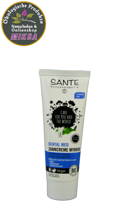 Zahncreme Sante - Myrrhe mit Xylitol ohne Fluor