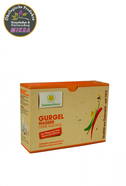 Gurgelwasser ohne Alkohol 3x100ml