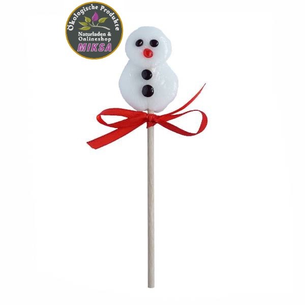 Schneemannlutscher mit Xylitol
