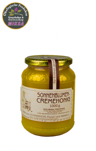Sonnenblumen Cremehonig 1000g
