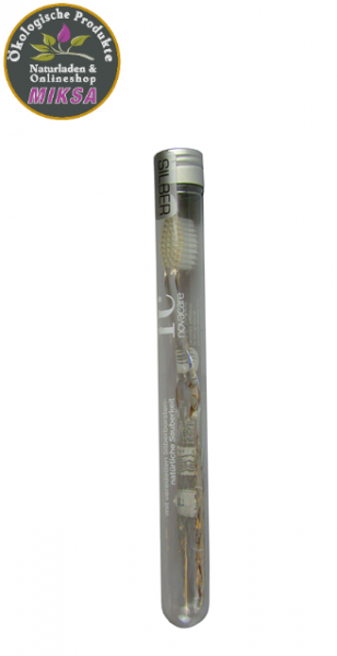Nano-b Zahnbürste Silber
