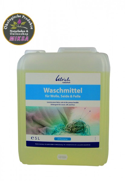 Ulrich natürlich Waschmittel für Wolle, Seide und Felle 5l
