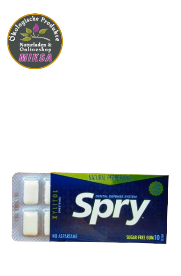 Xylitol Kaugummi SPRY Pfefferminze
