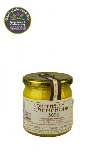 Sonnenblumen Cremehonig