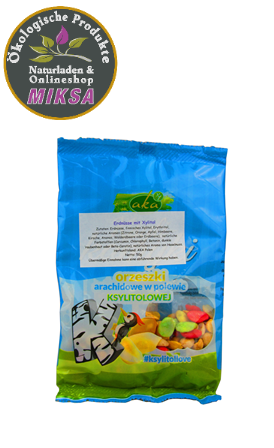 Erdnüsse mit Xylitol