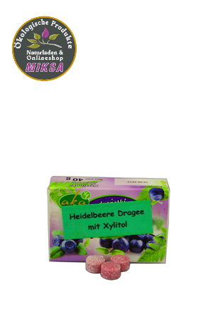 Xylitol-Heidelbeer-Dragee 0% Zucker