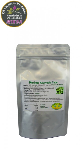 Moringa Ayurvedic Tabs