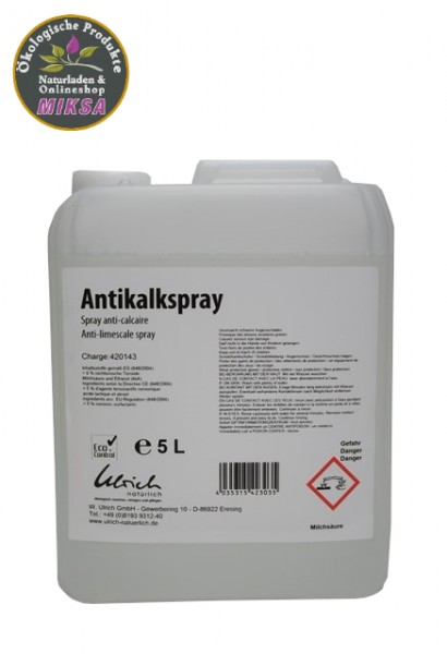 Ulrich natürlich Antikalkspray 5l