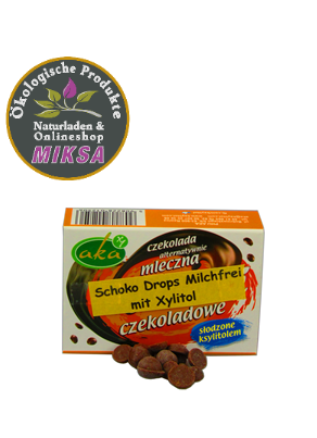 Schoko Drops Milchfrei mit Xylitol