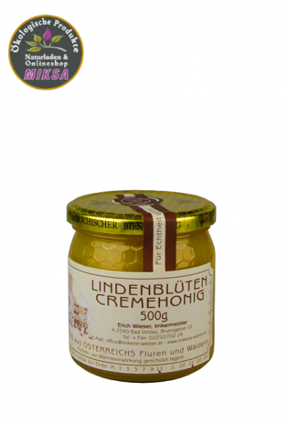 Lindenblüten Cremhonig