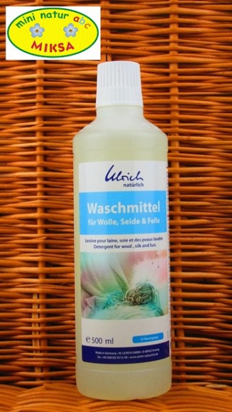 Ulrich natürlich Waschmittel für Wolle, Seide und Felle 500ml