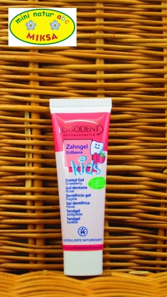 Kinderzahngel Erdbeer mit Xlitol