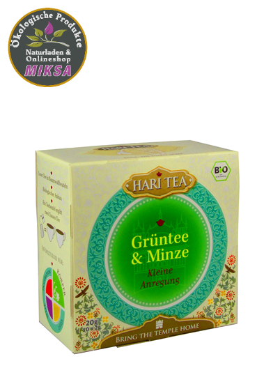 Hari Tee - Grüntee & Minze Kleine Anregung