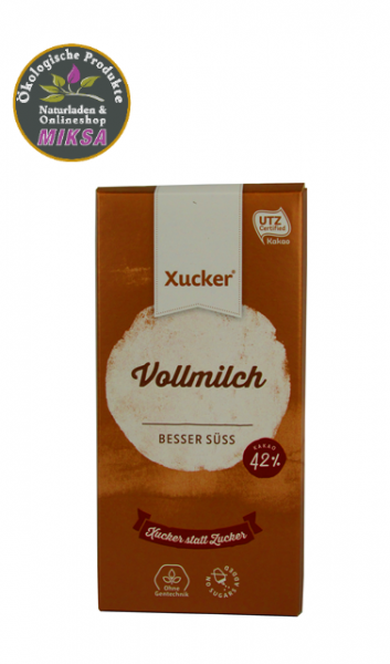 Schokolade edelvollmilch mit Xylitol