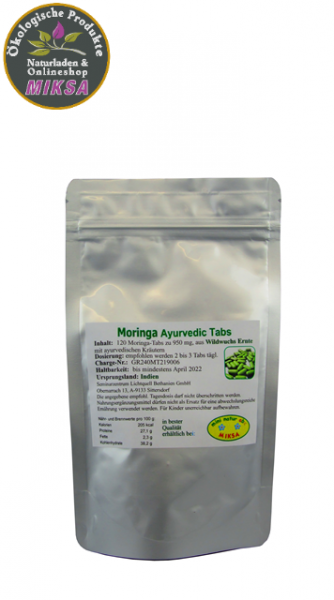 Moringa Ayurvedic Tabs