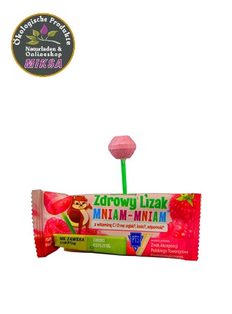 Gesunde mniam Himbeer-Lutscher