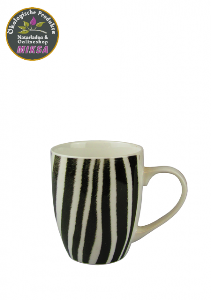 Becher Zebra