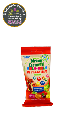 Gesunde mniam Fruchtbonbons mit Xylitol