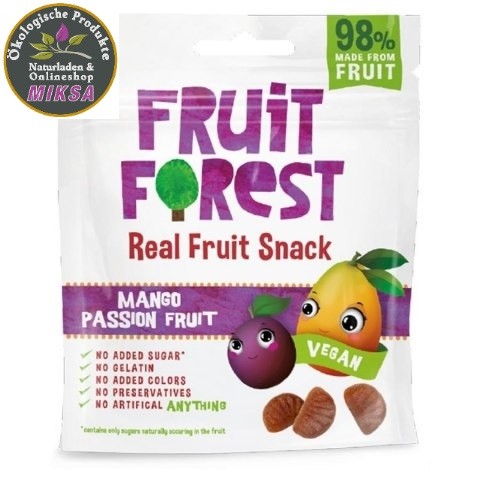 Real Fruit Snack Mango-Passion Frucht