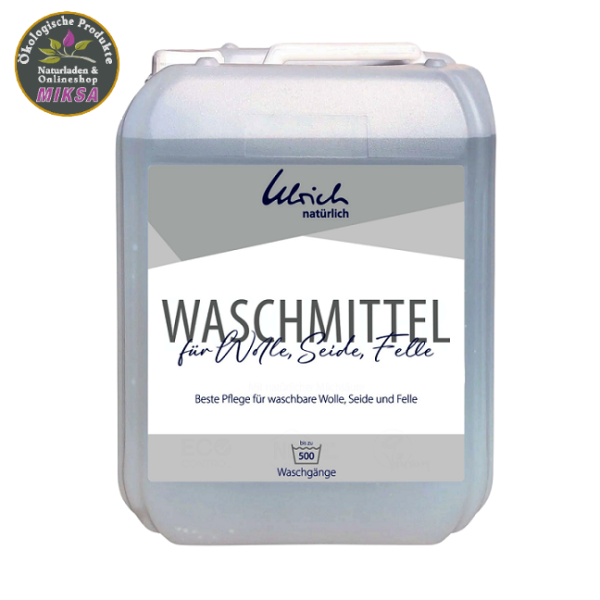 Ulrich natürlich Waschmittel für Wolle, Seide und Felle 5l
