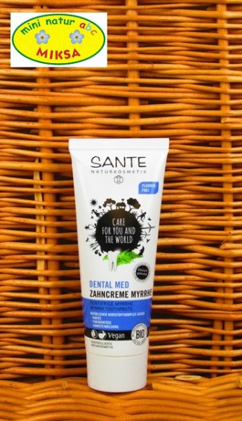Zahncreme Sante - Myrrhe mit Xylitol ohne Fluor