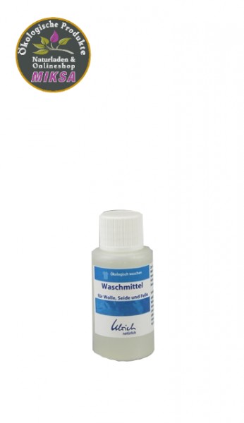 Ulrich natürlich Waschmittel für Wolle, Seide und Felle 30ml