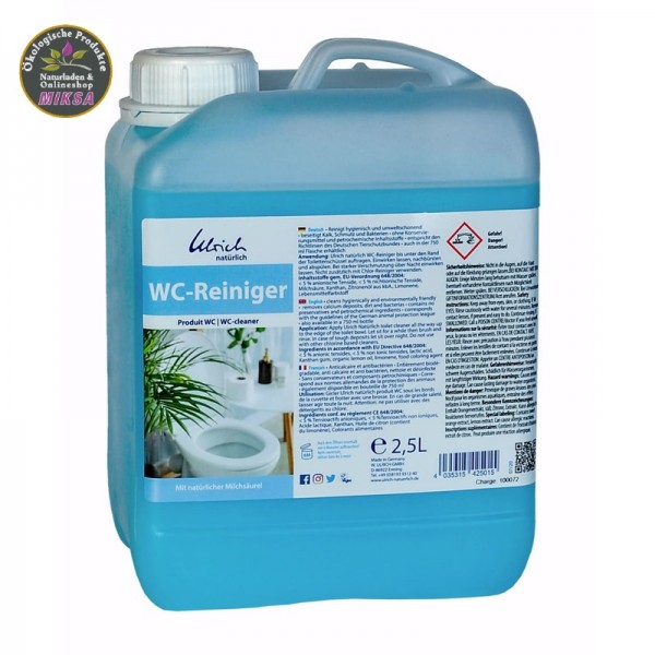Ulrich natürlich WC-Reiniger mit Milchsäure 2,5l