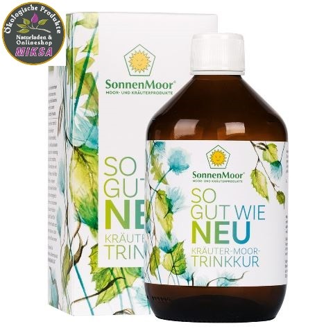 Trinkkur mit Kräutern und Moor
