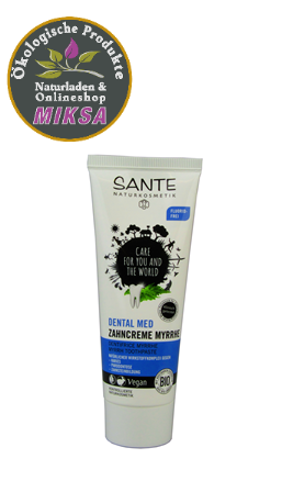 Zahncreme Sante - Myrrhe mit Xylitol ohne Fluor