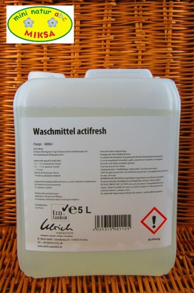 Ulrich natürlich Waschmittel actifresh 5l