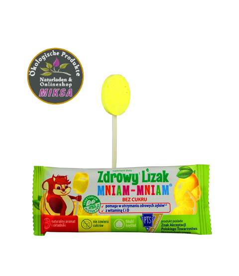 Gesunde mniam Zitrone-Lutscher