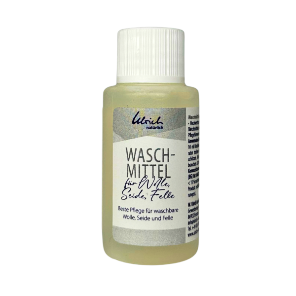 Ulrich natürlich Waschmittel für Wolle, Seide und Felle 30ml