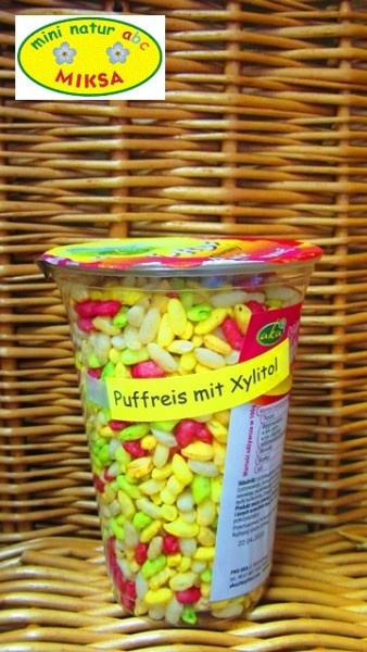 Puffreis mit Xylitol